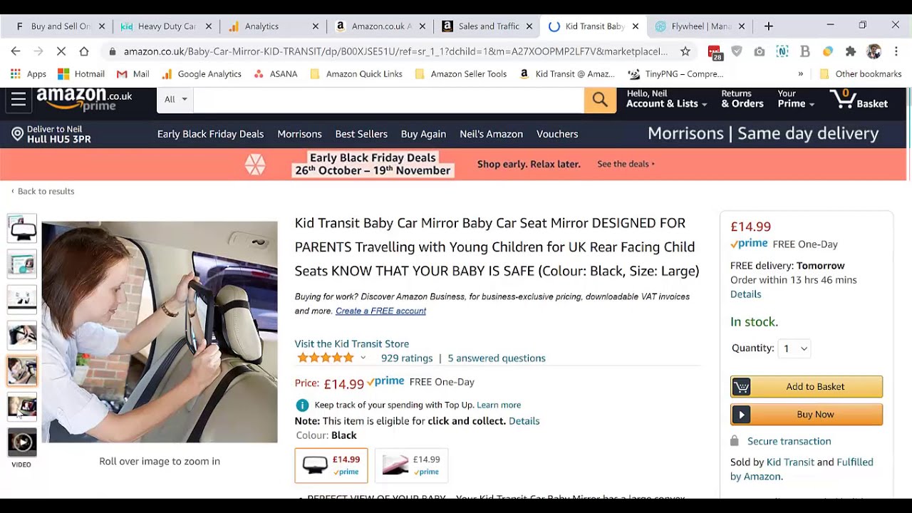 Amazon FBA Business For Sale with Affiliate Website
