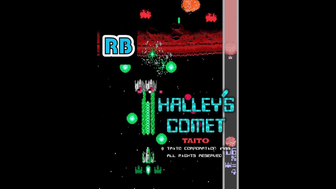 1986 [60fps] Halley's Comet 9999990pts