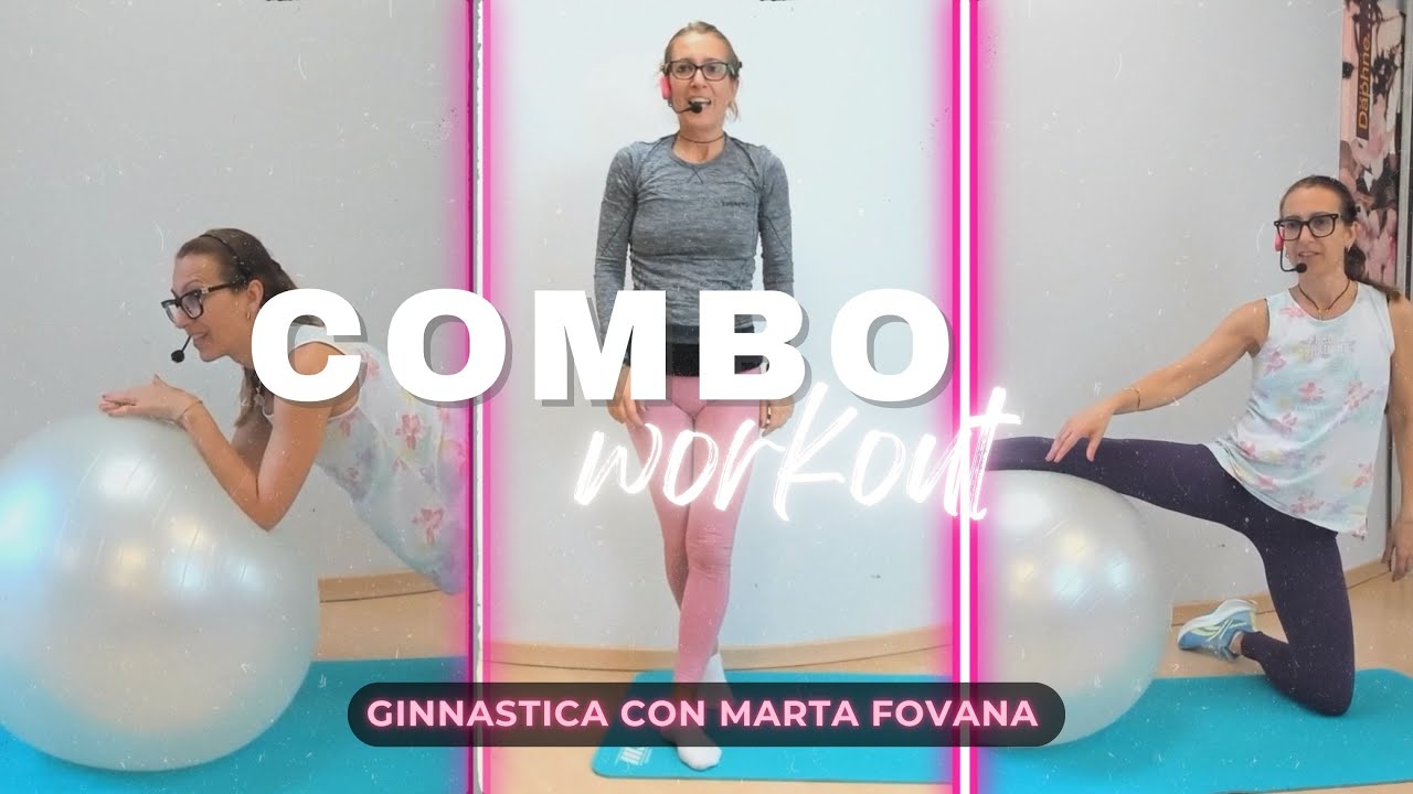 Combo Workout – 2 sessioni per 1 allenamento straordinario - Trampolino & Fit Ball con Marta Fovana