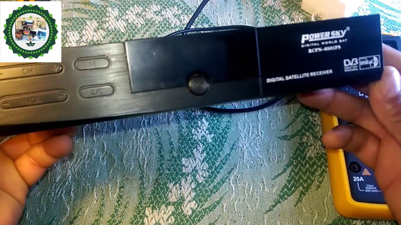 إصلاح جهاز استقبال من نوع POWER SKY  RCPN 6501PS
