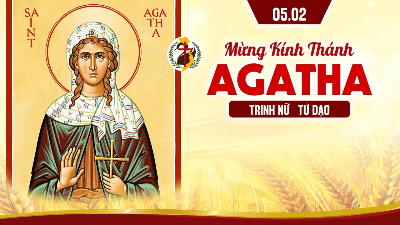 Thứ Năm ,  Kính  Thánh Agata Trinh Nữ. Năm A.  05/02/2026.
