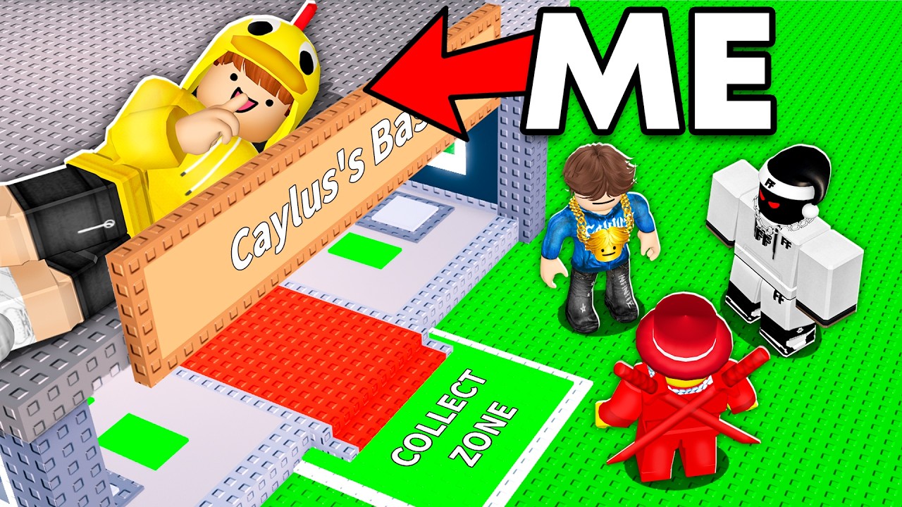I Snuck Into Caylus & Foltyn's Roblox Game!