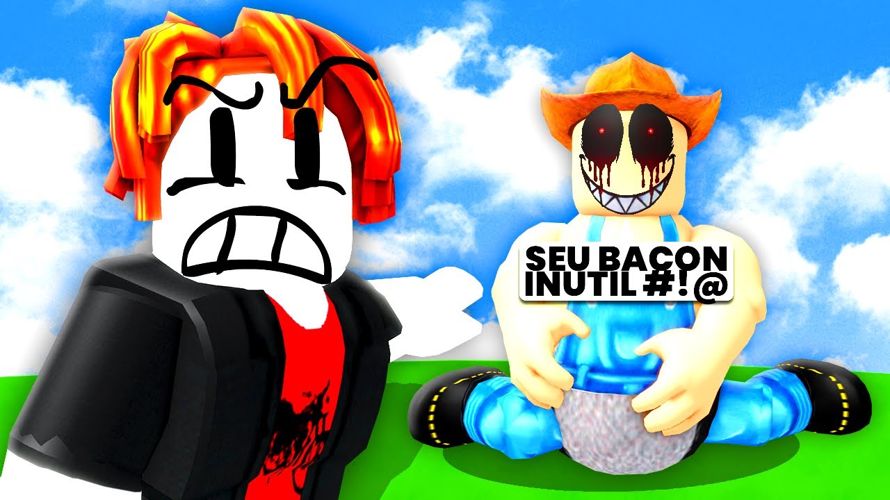 MALUCO NO ROBLOX QUERIA ME HUMILHAR MAIS SE ARREPENDEU DISSO.. 🤫 (acabei com ele)