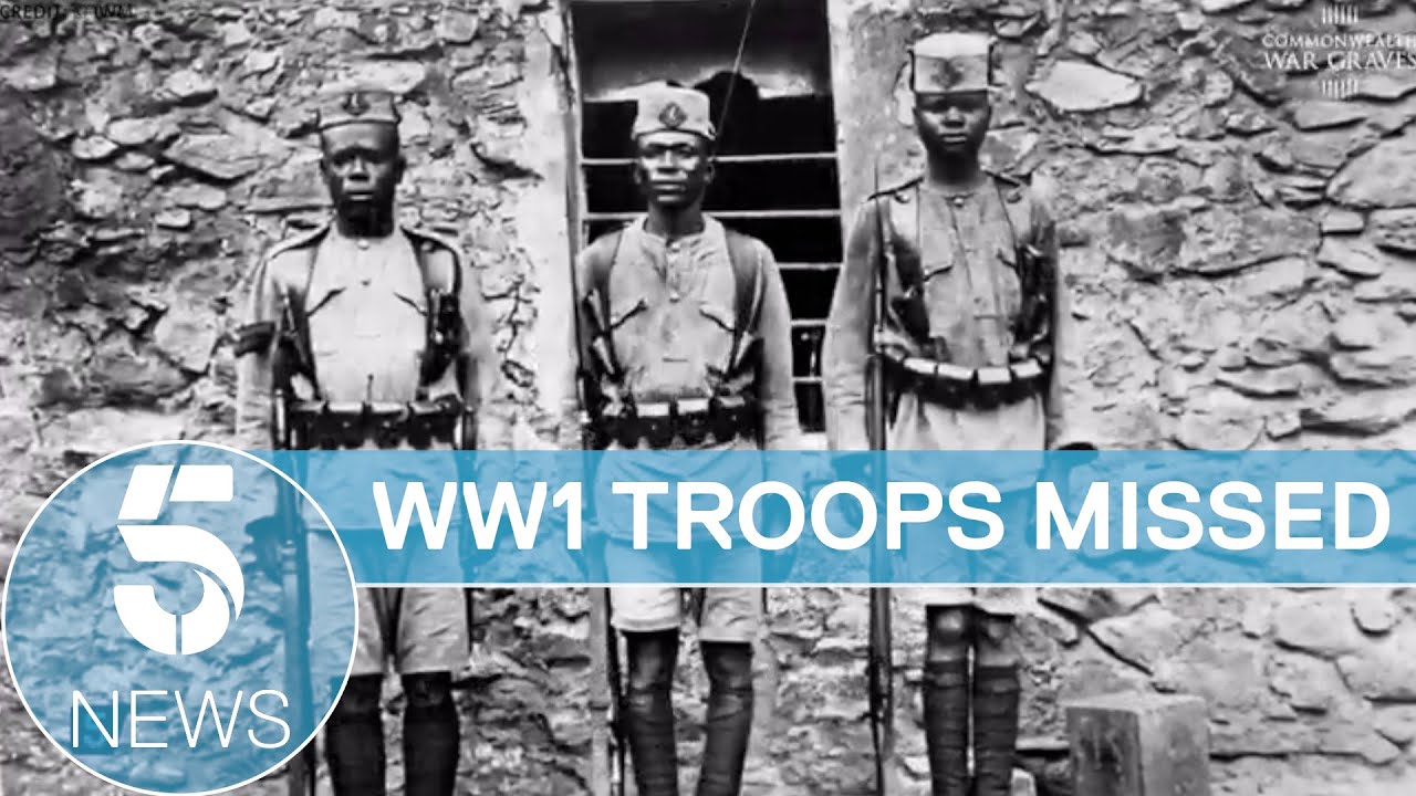 Black and Asian WWI troops not commemorated due to "pervasive racism", report finds | 5 News