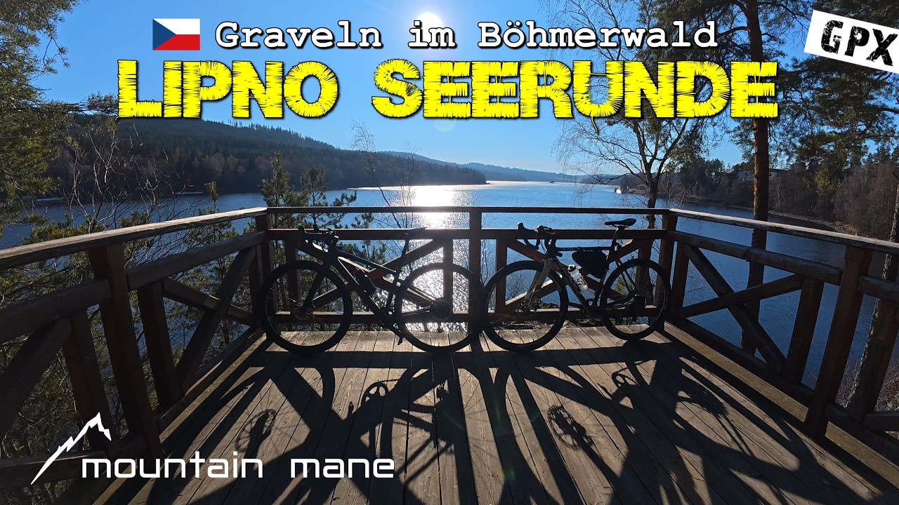 Lipno Seerunde - Graveln in Tschechien / Böhmerwald