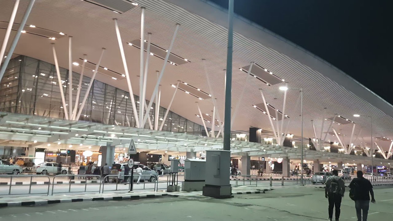 Bangalore Airport night view
