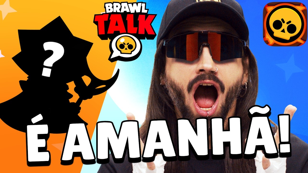 É AMANHÃ! NOVO BRAWLER SIRIUS, NOVO BRAWL TALK A CAMINHO!
