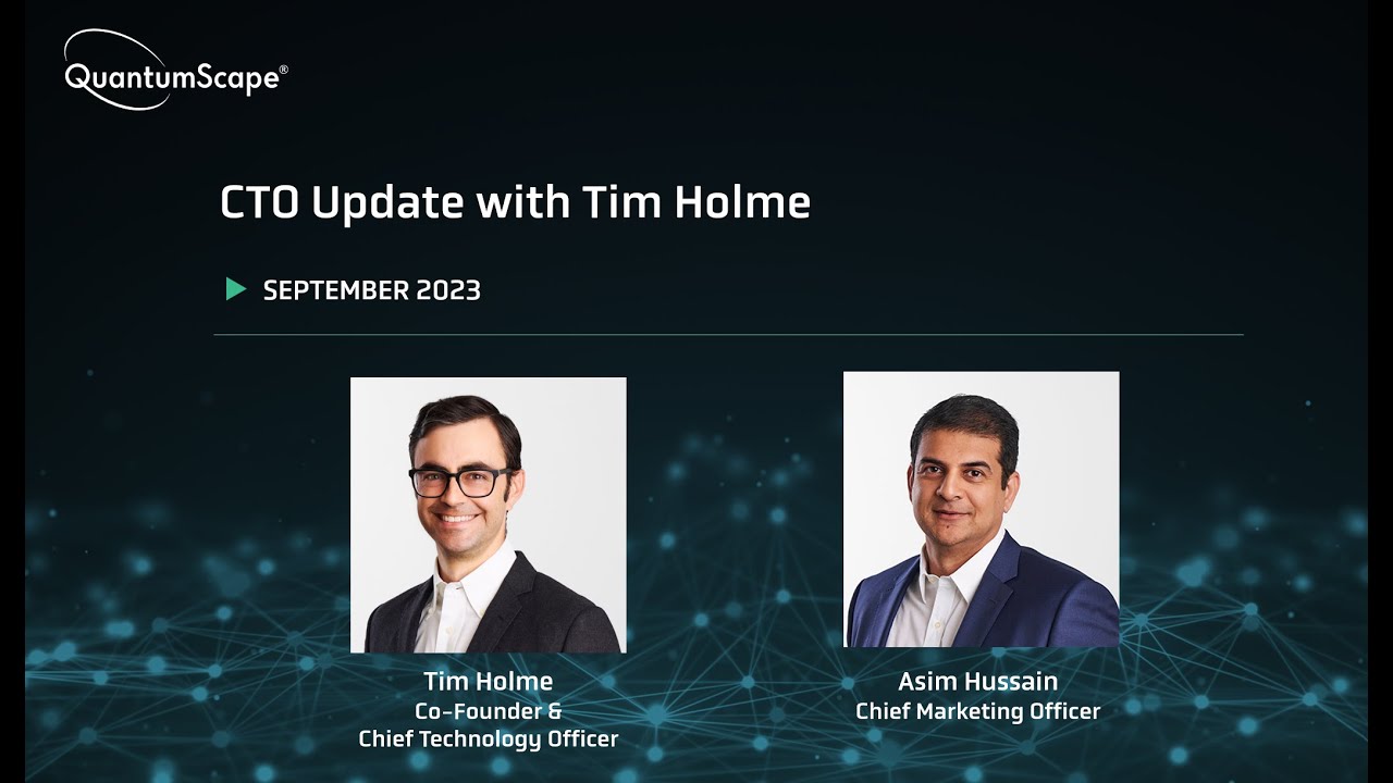 CTO Update with Tim Holme