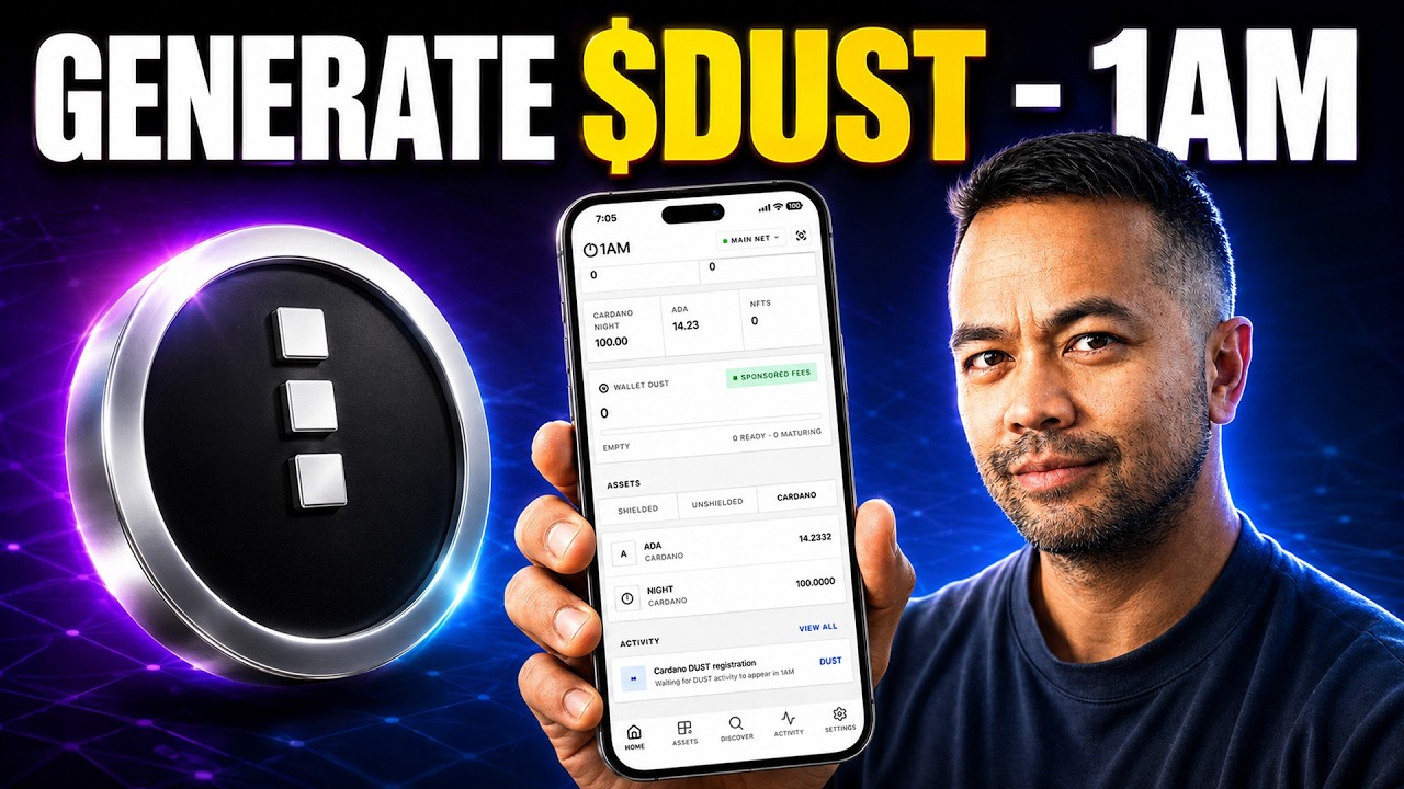 Generating DUST with 1AM Wallet on Midnight