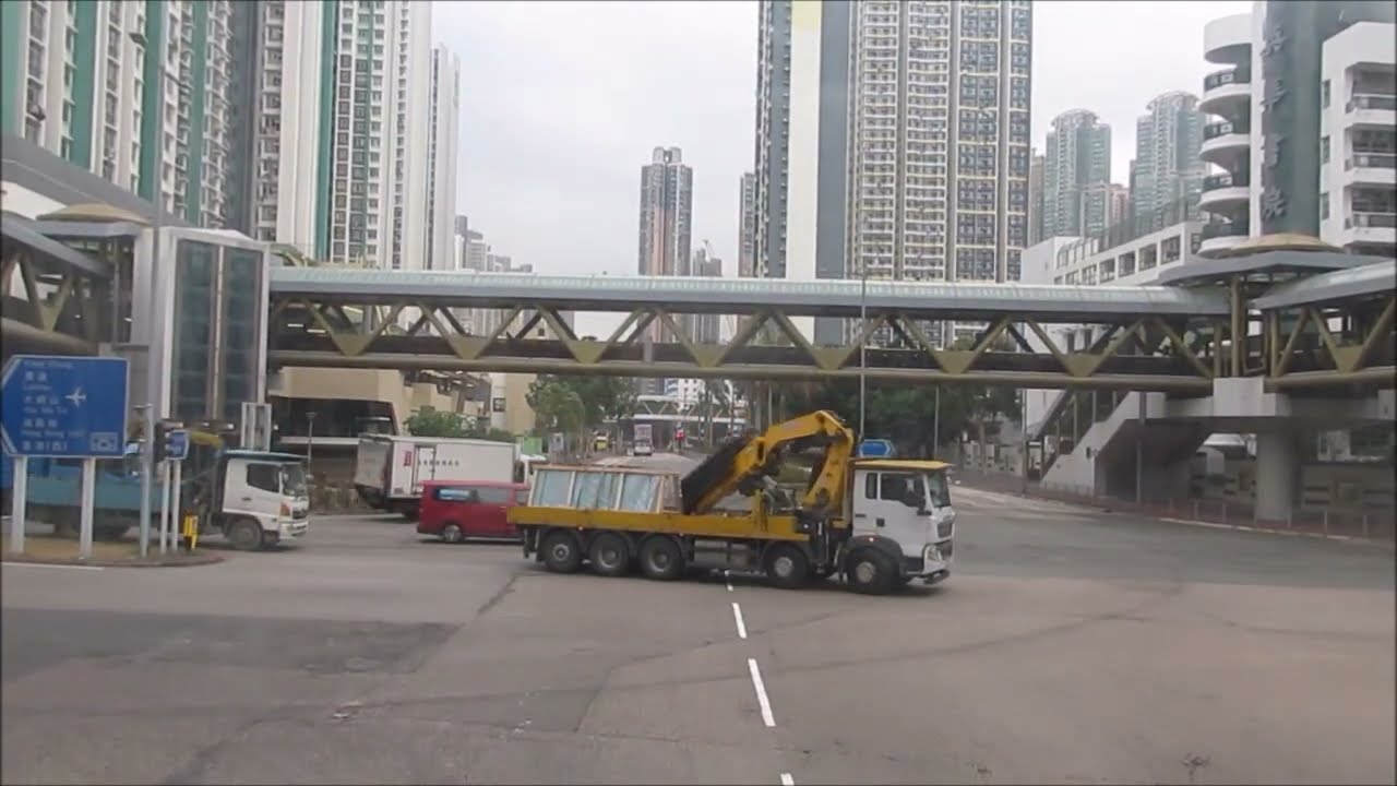 KMB L BED37 YV6320@230R 富昌邨 － 馬灣(珀欣路)