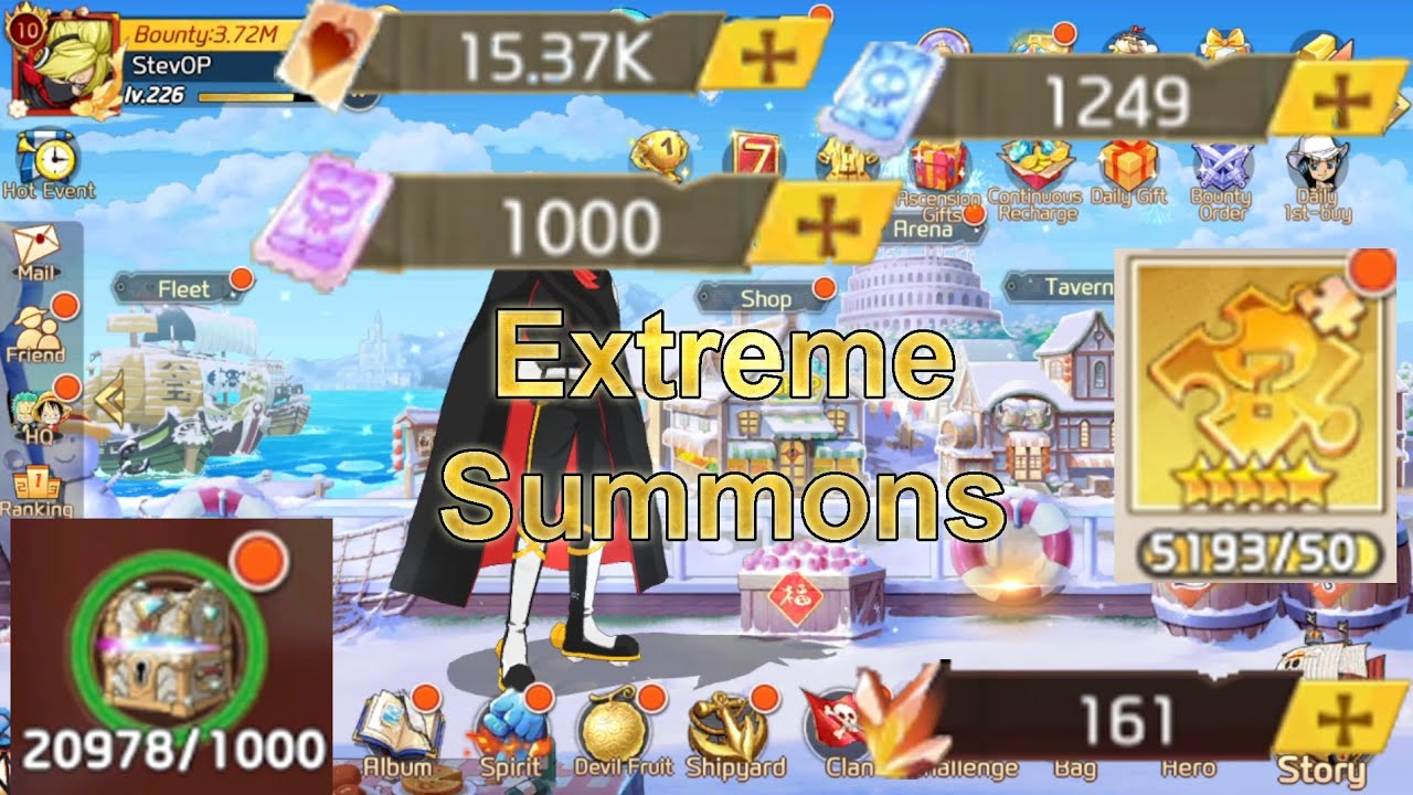 Extreme Summoning | OP Voyage Chronicles | Bounty Pirates | Pirate Duel | Pirate Reborn