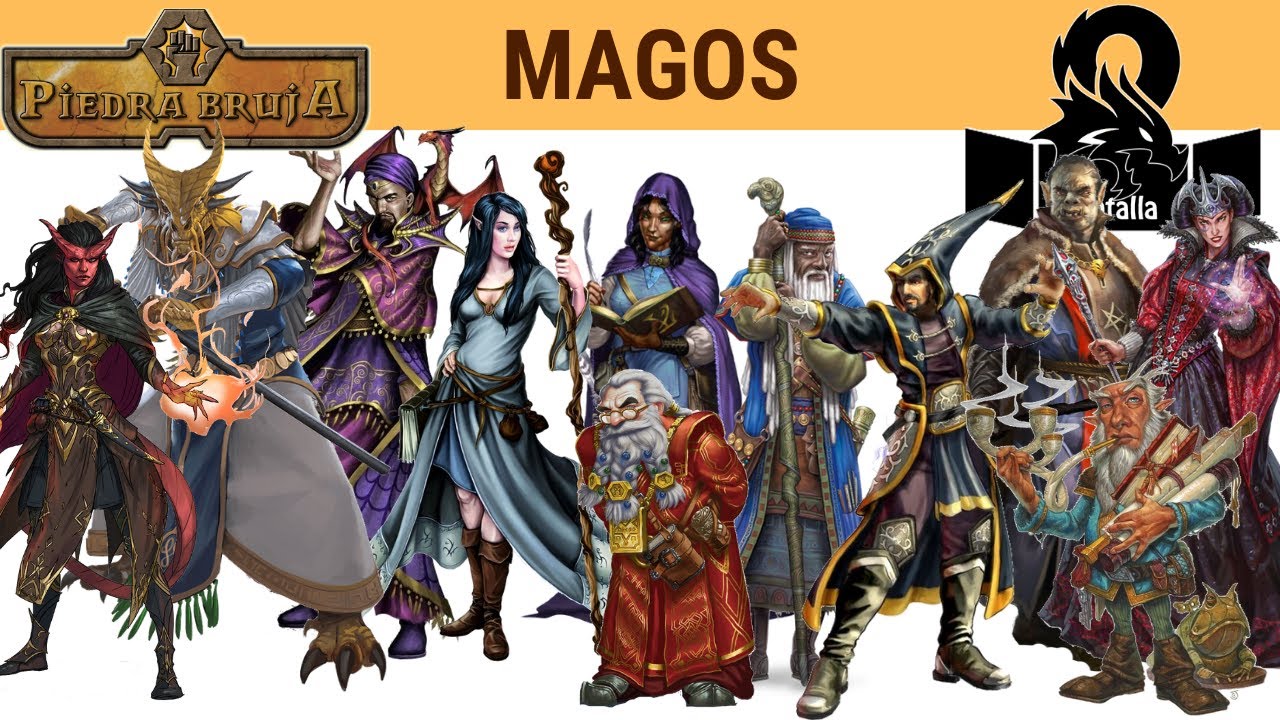 💫D&D 5e🔮 Juega rol con MAGOS 🧾 Guía 9/13 para Clases de Personaje del DUNGEONS AND DRAGONS