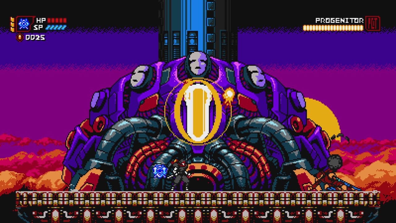 Cyber Shadow - Final Boss: Progenitor (No Damage)