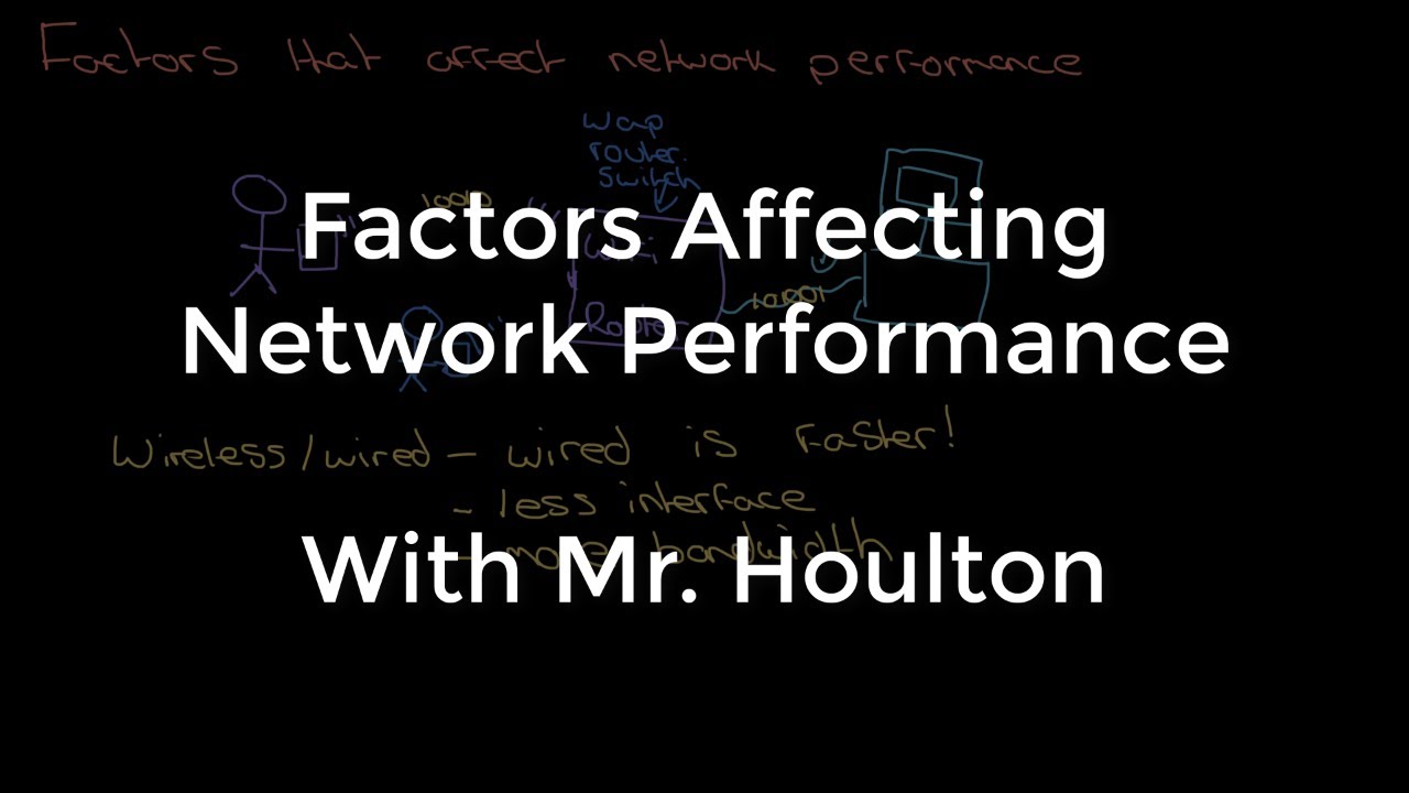 1.3.1 Factors Affecting Network Performance