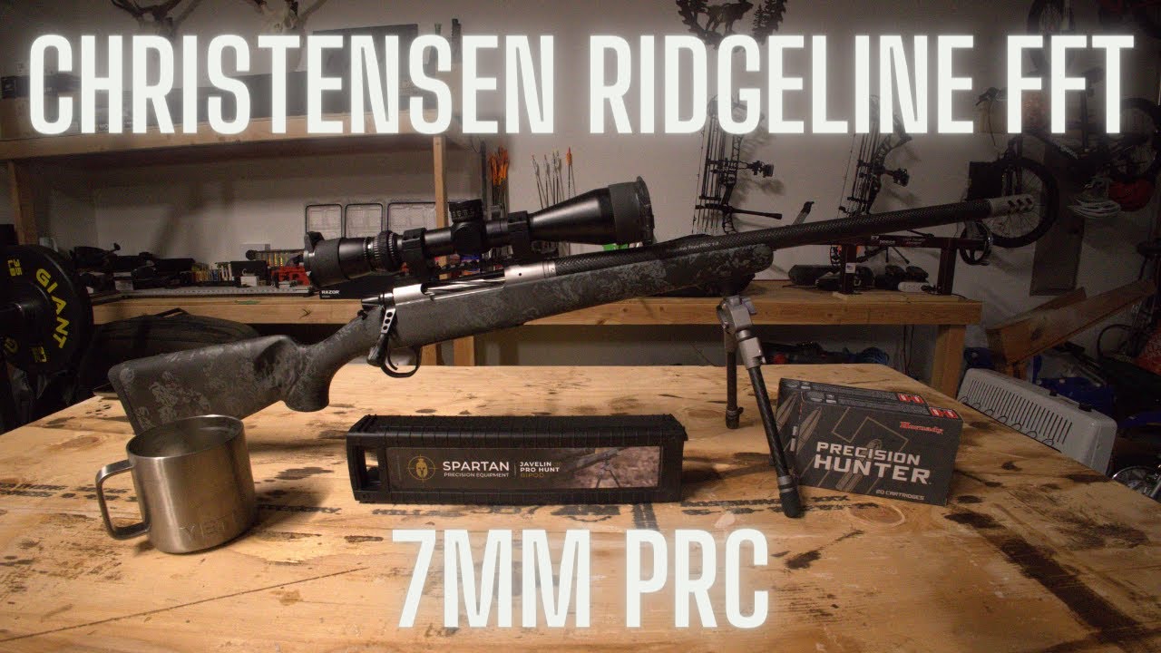 7 PRC - Christensen Ridgeline FFT Rifle Build - Shot at 550 Yards