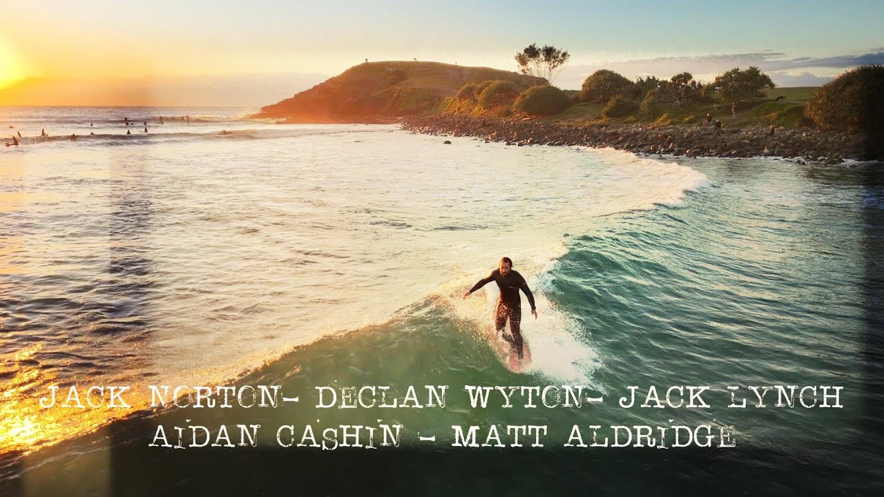 Sunrise longboarding at the Crescent Head Malibu Classic