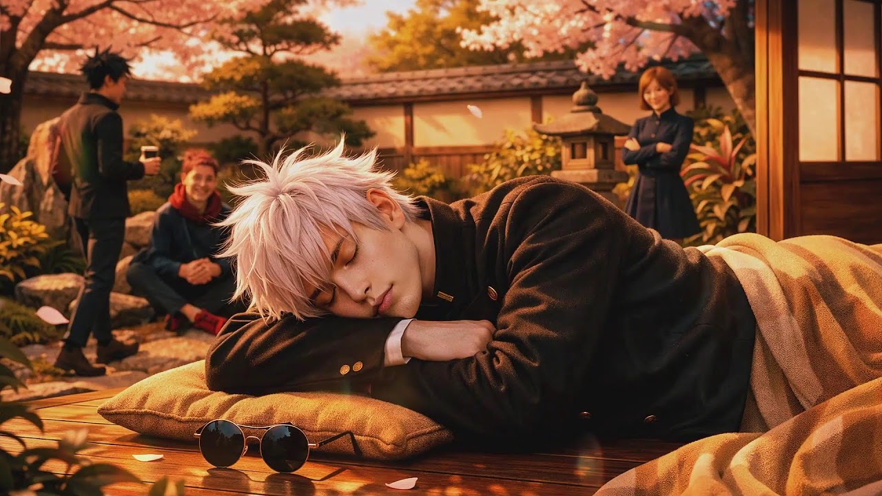 Lo-Fi Jujutsu Kaisen 🌸 Gojo Satoru | 12 Hours Chill Beats for Studying, Relaxing & Sleeping