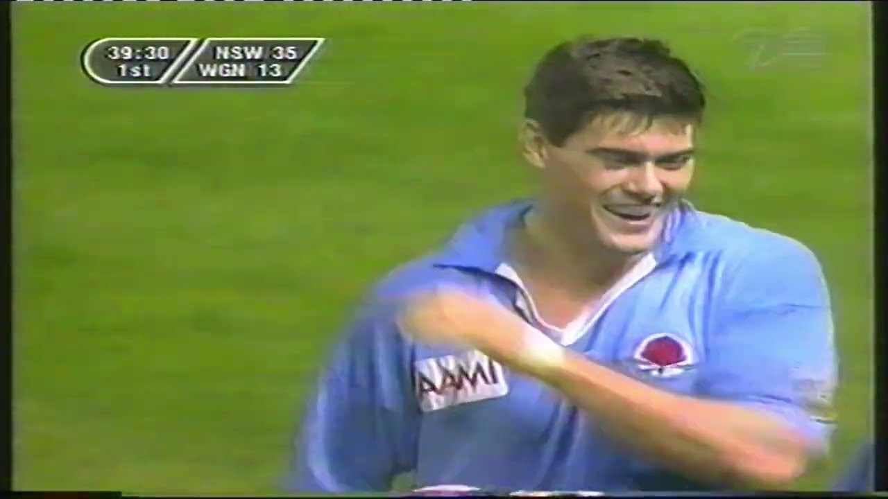 NSW WARATAHS VS WELLINGTON HURRICANES 1996 SUPER RUGBY HIGHLIGHTS ONLY