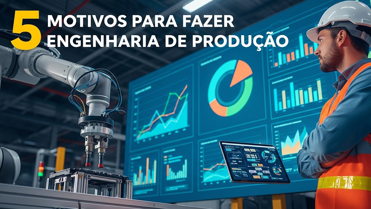 5 Motivos para Escolher Engenharia de Produ&ccedil;&atilde;o em 2026