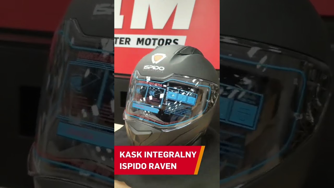 Kaski motocyklowe Ispido - teraz w promocji -2️⃣0️⃣%