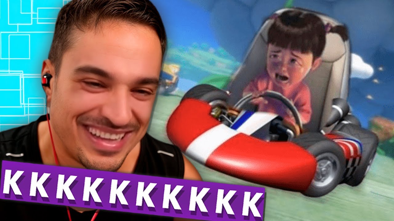 EU NUNCA PIPOQUEI E NEM VOU PIPOCAR DE NOVO KKKKKKJJ - MARIO KART 8