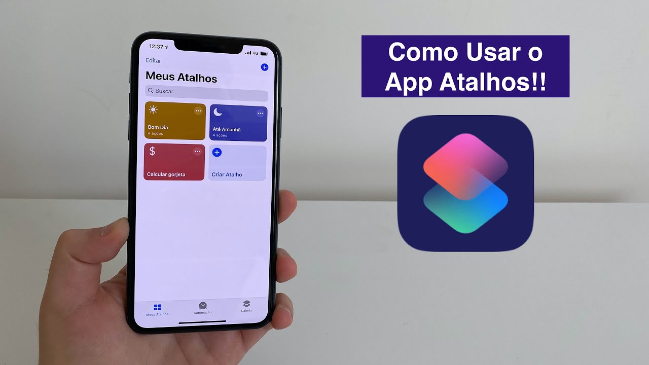 Atalhos - Como Usar no seu iPhone!!