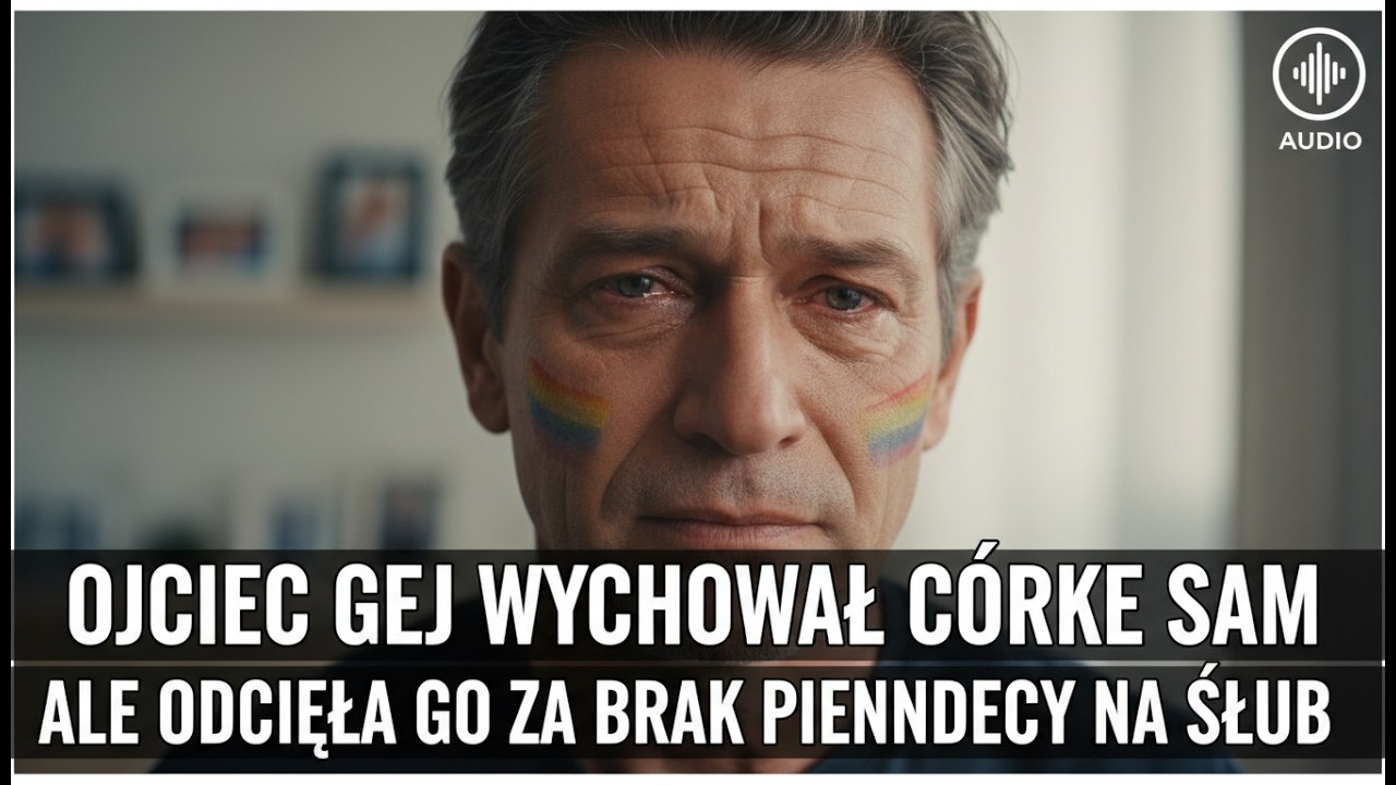 Ojciec gej wychował córkę sam – ale gdy nie mógł opłacić luksusowego wesela, odcięła go całkowicie.