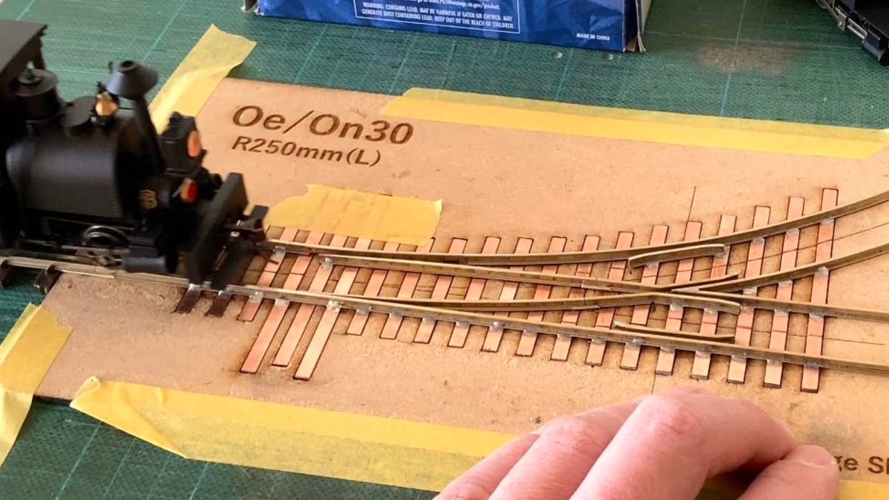 How to Solder Handlaid Turnouts Like a Pro — Complete Guide for On30 & Narrow Gauge [Soldering Part]