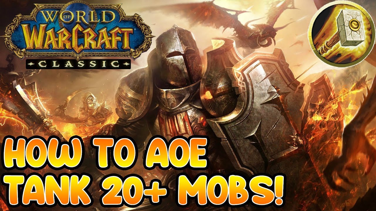 Classic WoW: Prot Paladin AOE-Farming/Grinding/Leveling