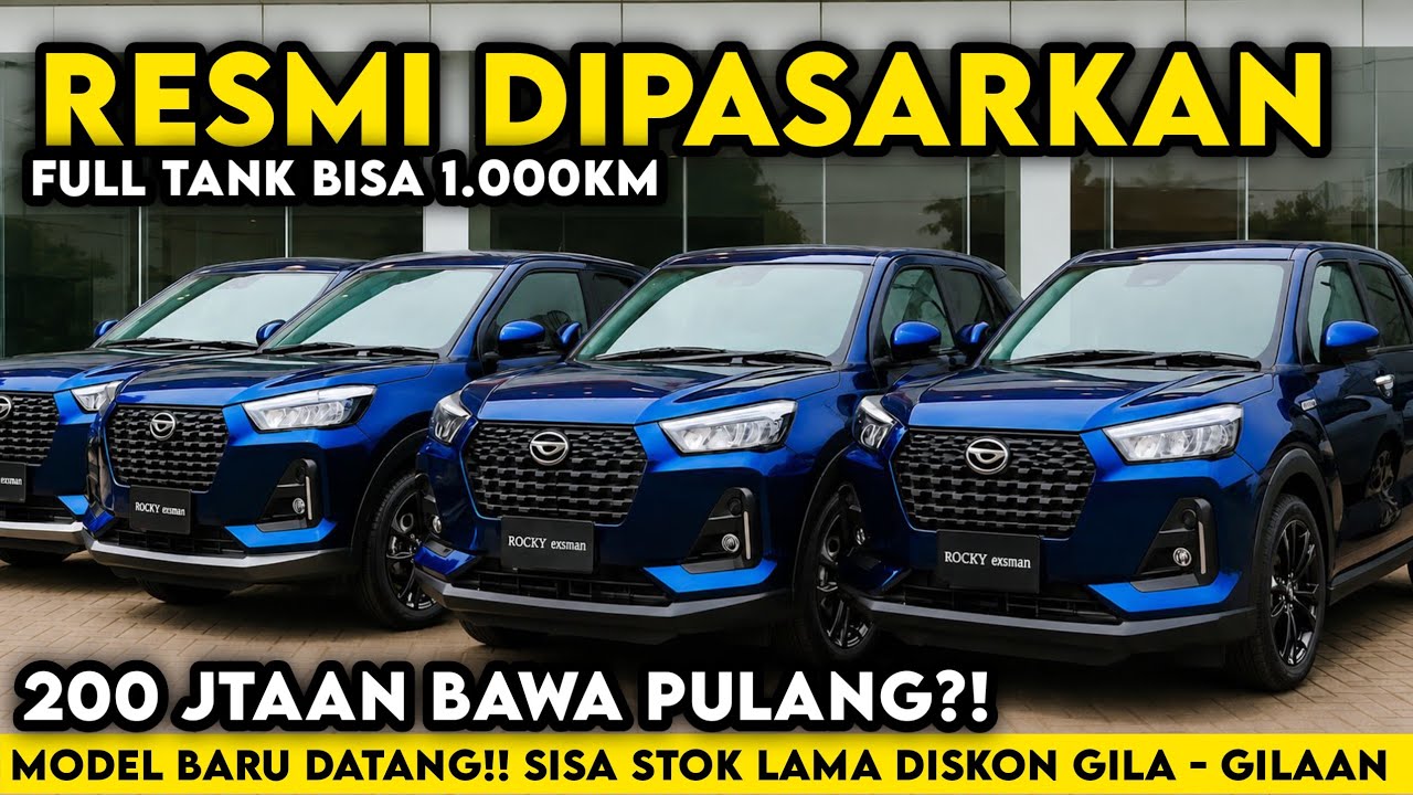 RESMI DIJUAL‼️ Mobil Hybrid TER-Murah Daihatsu ! Harga Gudang Mobil Baru Mulai 100 Jutaan | Diskon 