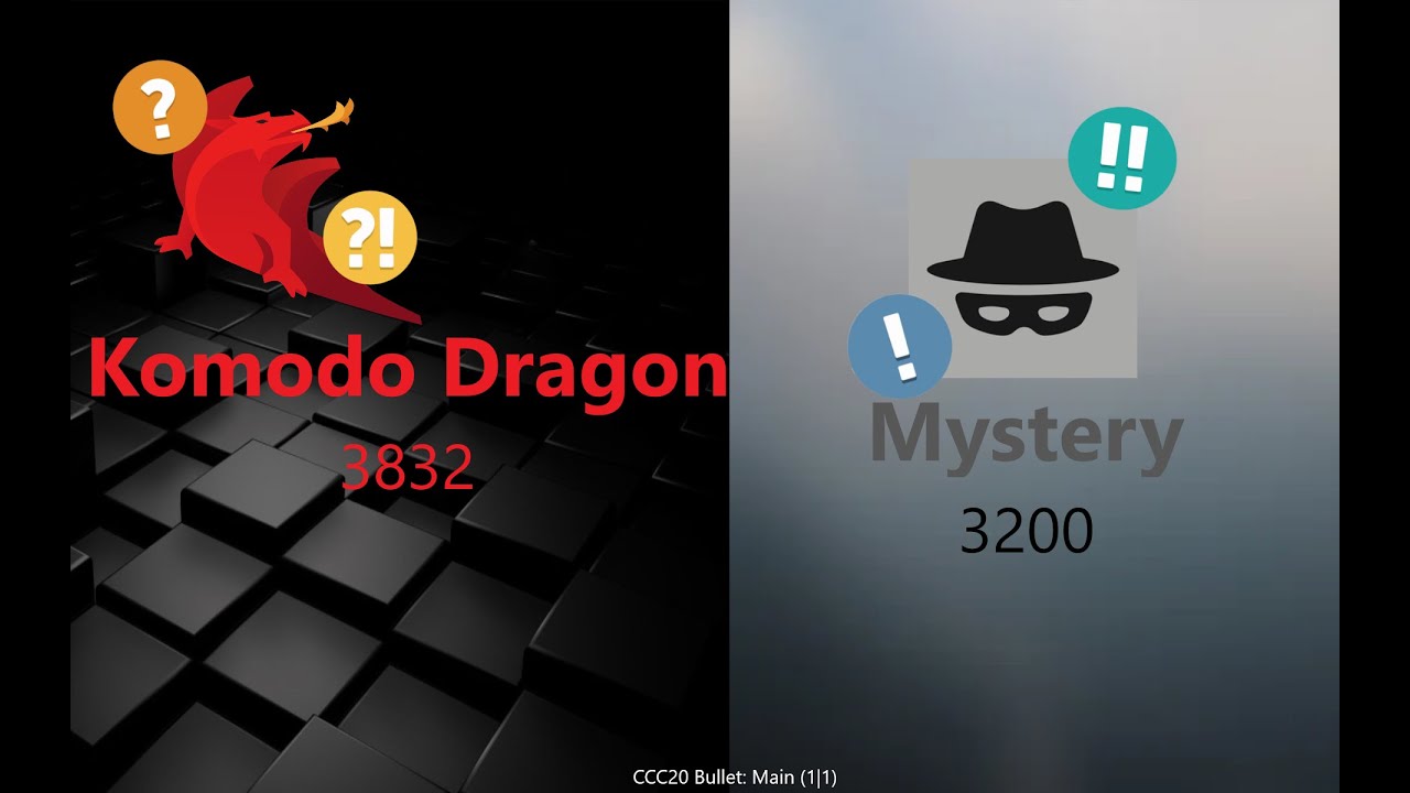 Mystery destroys Dragon at bullet chess!!