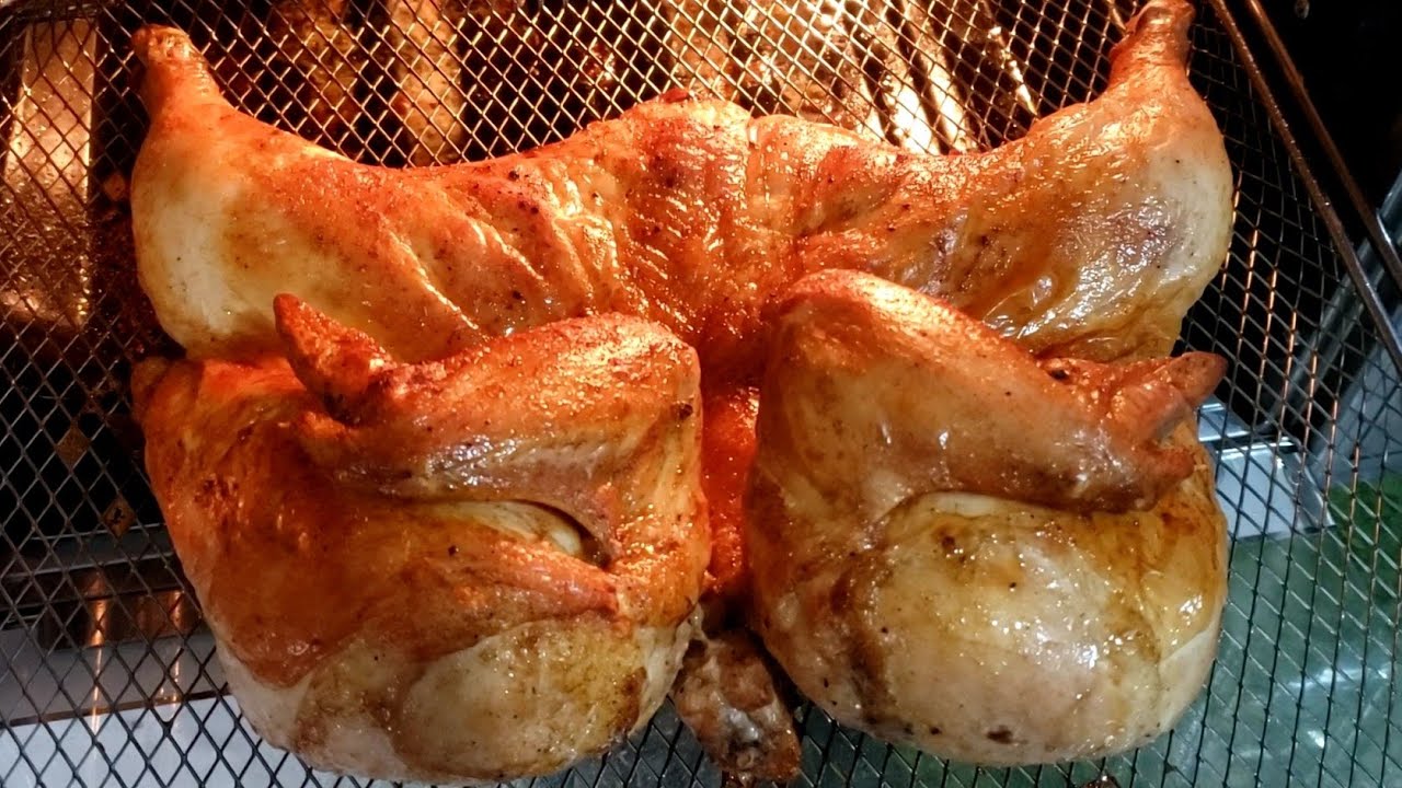 Pollo preparado en Horno  freidora wurden