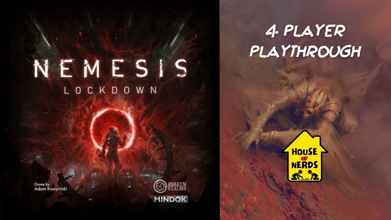 Παίζουμε Nemesis: Lockdown | House of Nerds