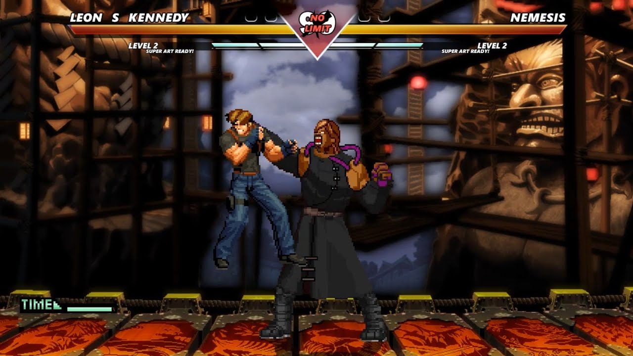 LEON S KENNEDY vs NEMESIS - High level insane fight❗