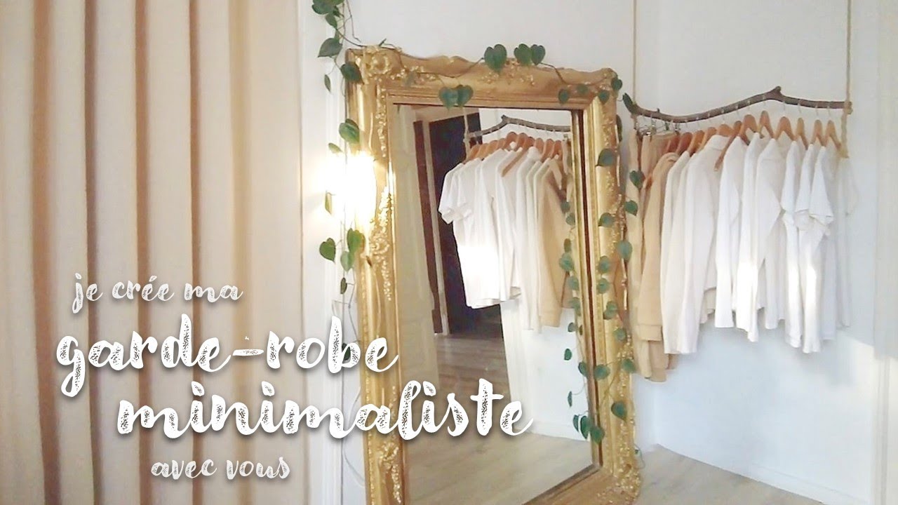 4 ÉTAPES pour une garde-robe MINIMALISTE et durable 🧺 (partie 2/2)