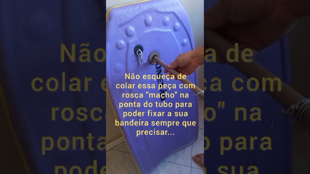 Como fazer uma prancha simples para mergulho #pescasub