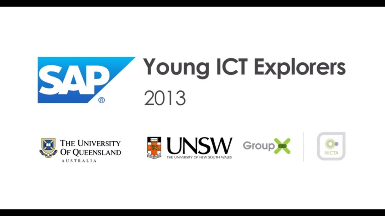 SAP Young ICT Explorers 2013