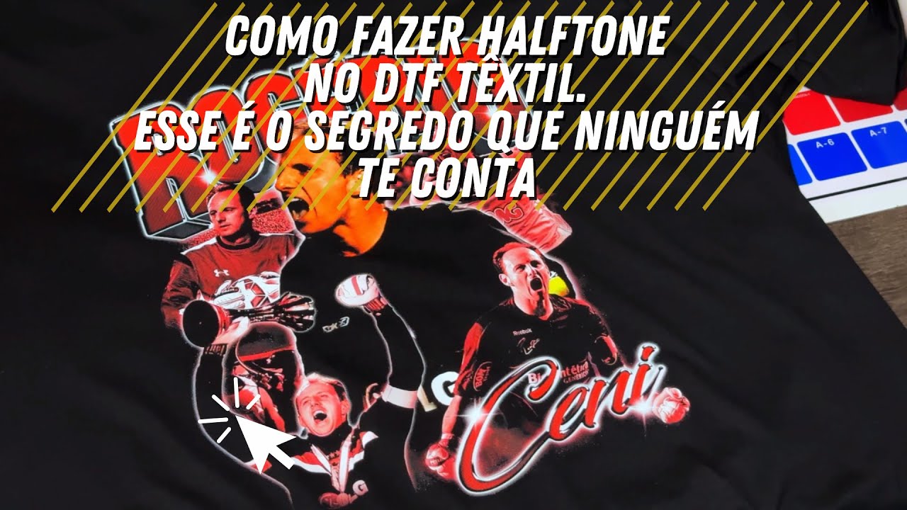 COMO FAZER HALFTONE (MEIO TOM) NO DTF E TER RESULTADOS PROFISSIONAIS