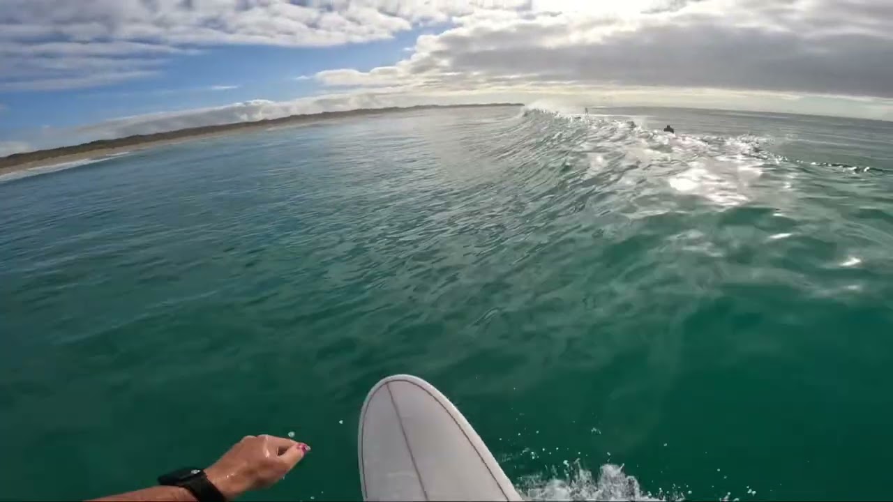 Surfing Bass Strait waves at the bottom of Australia