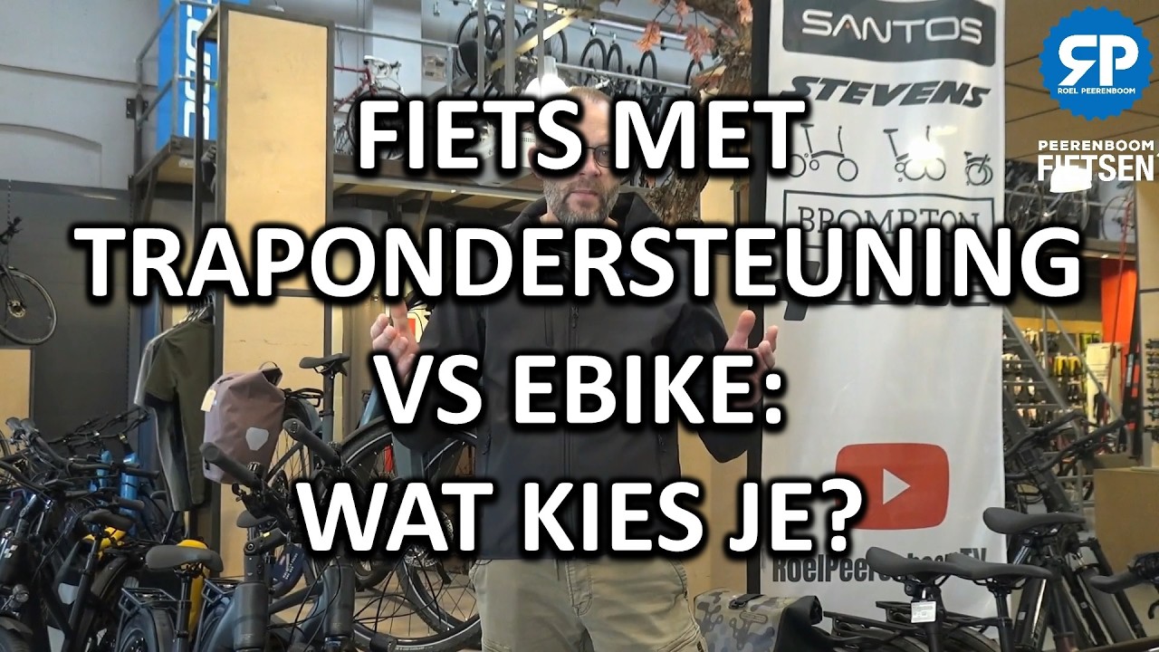 FIETS MET TRAPONDERSTEUNING VS EBIKE: WAT KIES JE?