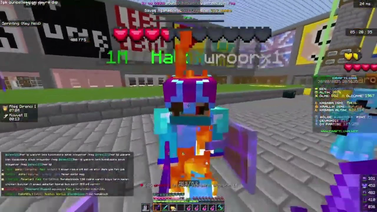 Atomum Rocham ve Greenmastım için Craftluna kill montage