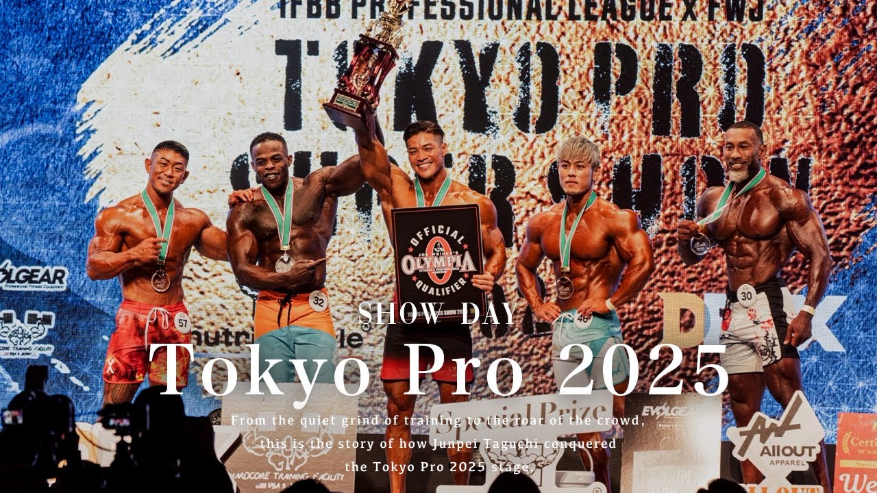 【SHOW DAY】TOKYO PRO 2025 | ROAD TO OLYMPIA