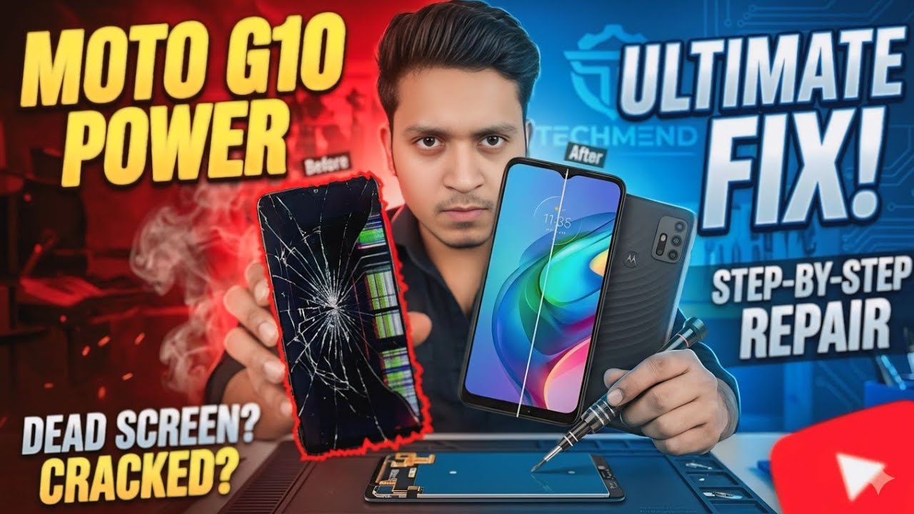 Moto g 10 power ( mobile ke display ma Hui gadbad guys😲)