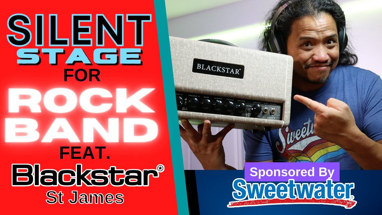 Гитарный усилитель Blackstar St James EL 34 зажигает тихую сцену!