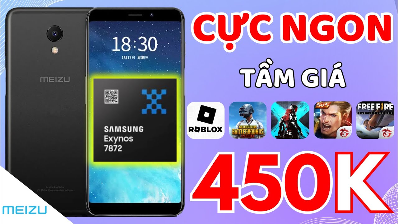 Chỉ 450K! Chiếc Máy Chơi Game Tốt Nhất Giá Siêu Rẻ - Meizu M6s