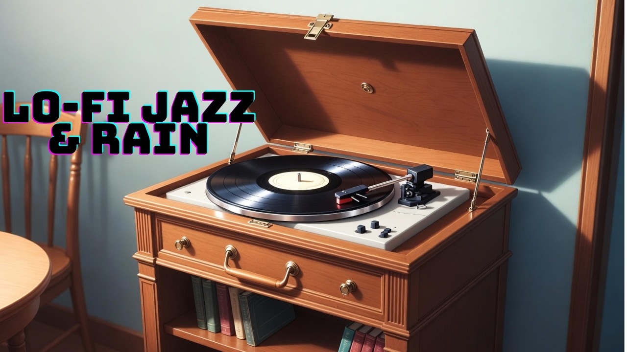 Lo-Fi Jazz + Rain ambience Smooth Jazz amblent jazz