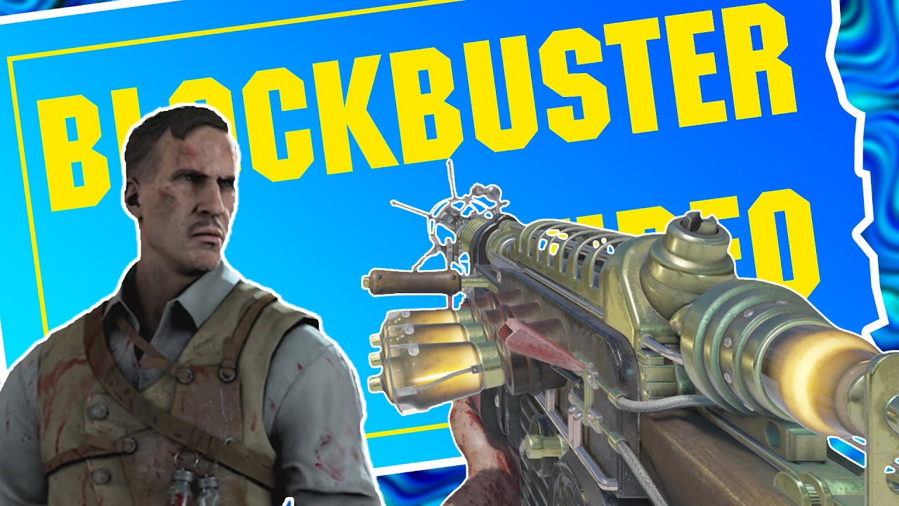 BLOCKBUSTER CUSTOM ZOMBIES MAP | CRAZIEST CUSTOM MAP I HAVE EVER PLAYED | CALL OF DUTY BLACK OPS 3