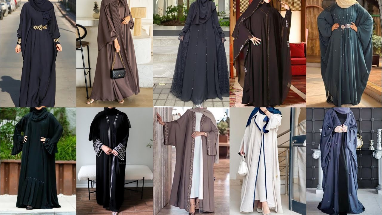 Latest Abaya Burkha Designs | Modern Burkha Fashion Trends | Stylish Niqab design 2025 Hijab Style