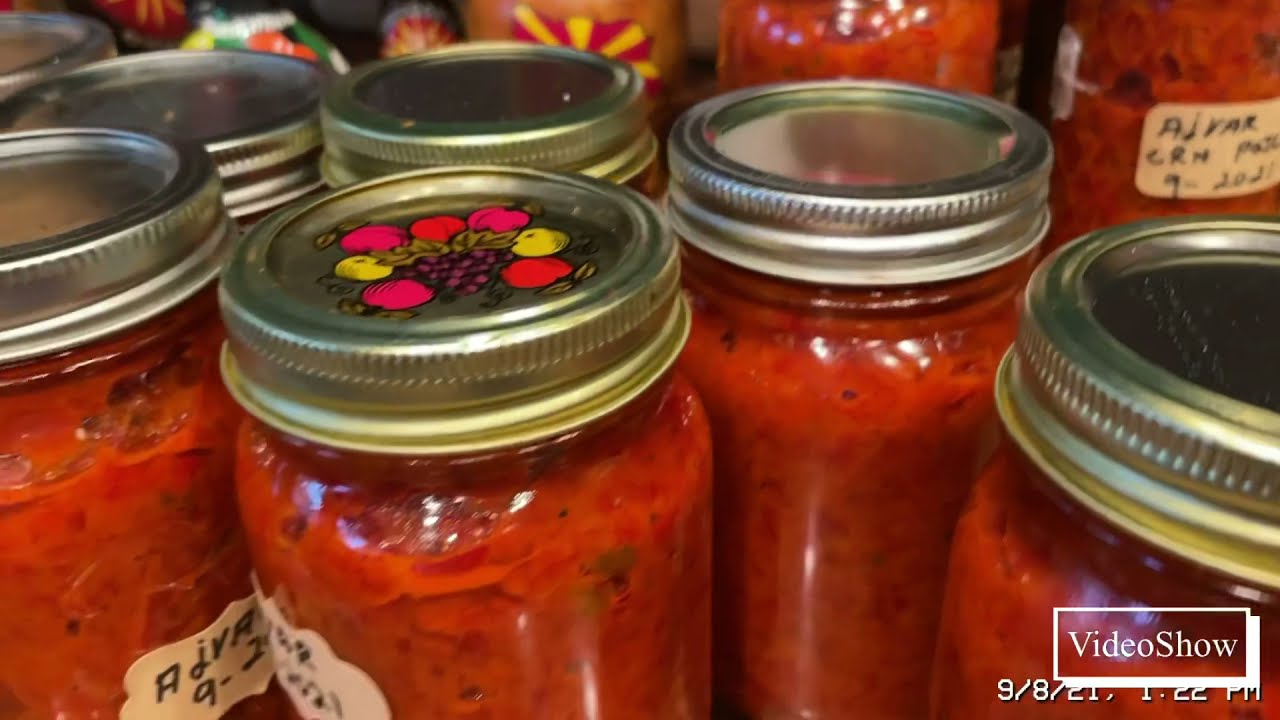 How to make / AJVAR. Macedonian / Peppers spread ￼