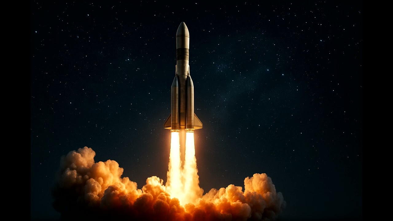 Meditação/Meditation Cósmica: Relaxe com o Som de um Foguete Rumo às Estrelas 🚀🌌